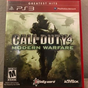Call of Duty 4 Modern Warfare (PS3)